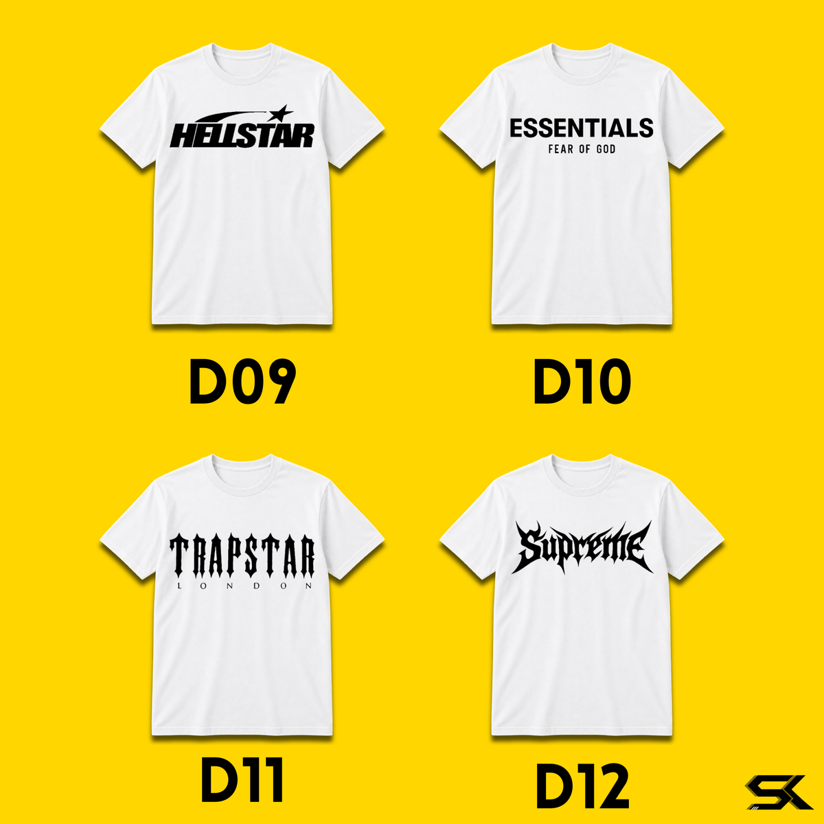 Paquete Mayorista para Reventa | 10 Playeras de Diseño