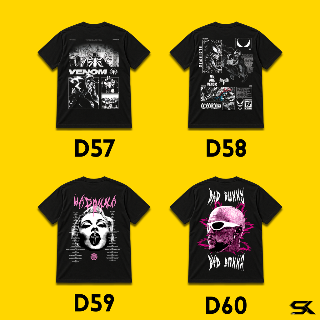 Paquete Mayorista para Reventa | 10 Playeras de Diseño