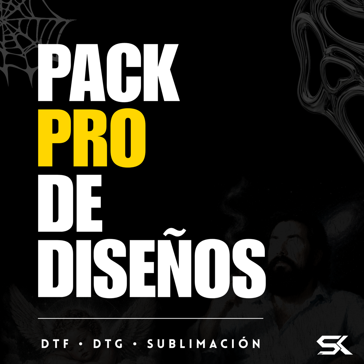 PACK PRO DE DISEÑOS | DTF, DTG Y SUBLIMACIÓN