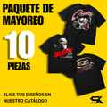 Paquete Mayorista para Reventa | 10 Playeras de Diseño